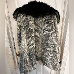 Dennis Basso Faux Fur Coat
